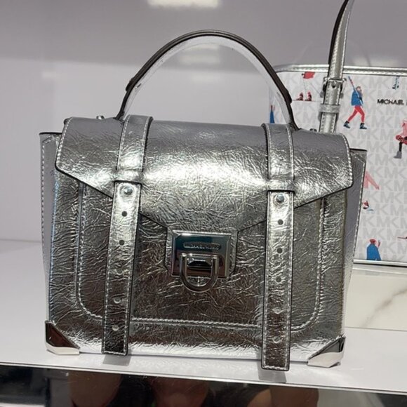 Michael Kors Manhattan Medium School Satchel - Picture 9 of 16